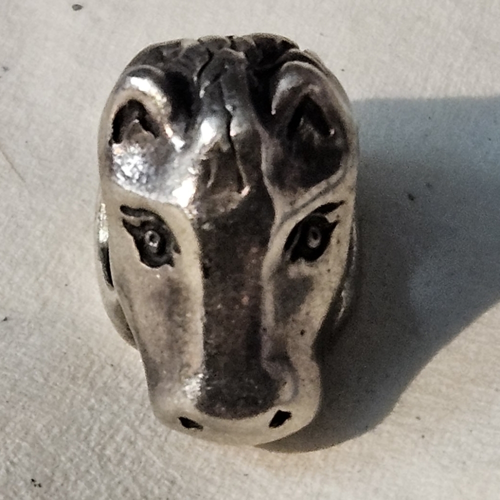 Pandora Horse Silver Bead Charm